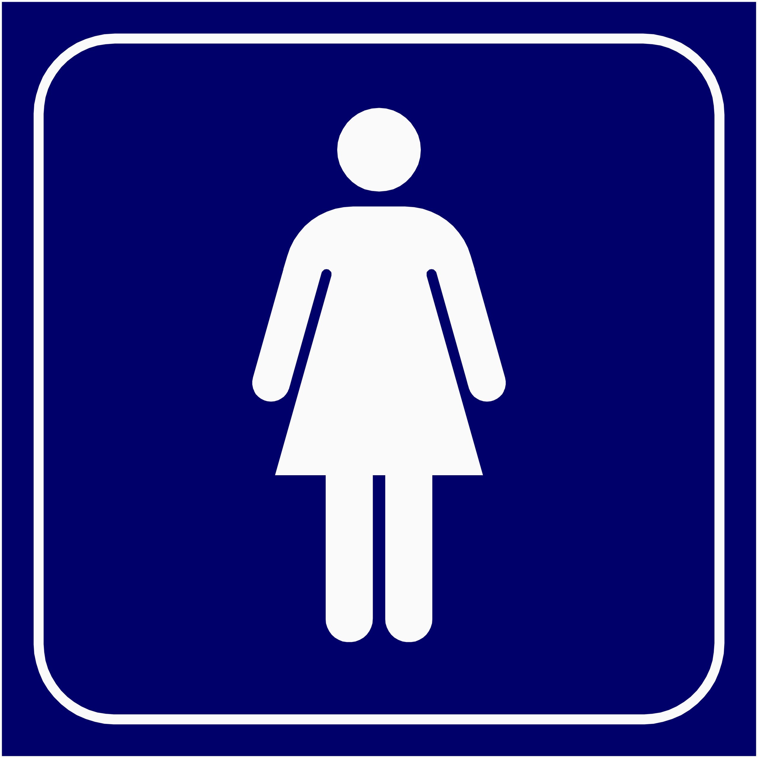 aseo femen 10x10 azul